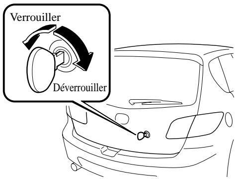 MAZDA 3 2009 - Verrouillage, déverrouillage à l'aide de la clé* - 1