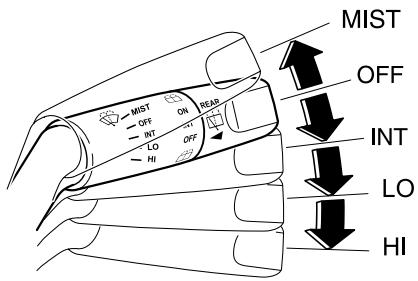 MAZDA 3 2009 - Essue-glace de pare-brise - 1