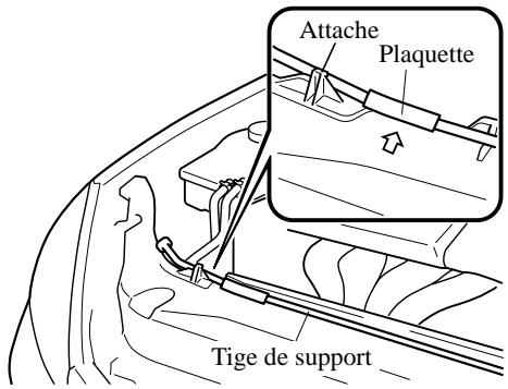 MAZDA 3 2009 - Ouvrir le capot - 4
