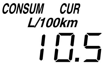 MAZDA 3 2009 - Mode de consommation actuelle de carburant - 2