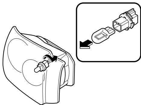 MAZDA 3 2009 - Clignotants arrêté (4 portes) - 3