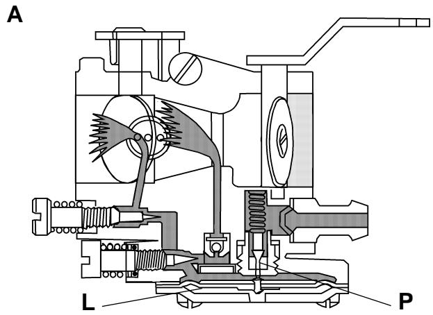 TECUMSEH MV 100 S - Carburateur à membrane - 1