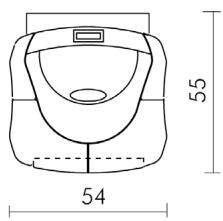 EDILKAMIN ECOIDRO - Dimensions et hauteur des évacuations et des fixations - 1