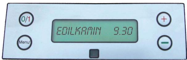 EDILKAMIN ECOIDRO - Panneau avec afficheur à 4 touches : - 1