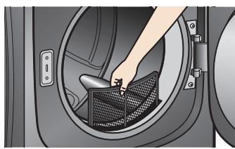 BAUKNECHT WED7990XG - Clean the lint screen - 1