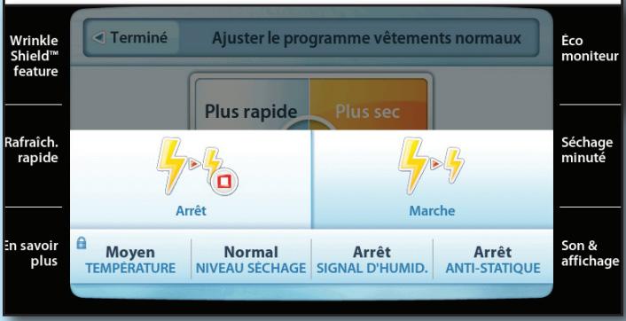 BAUKNECHT WED7990XG - Réduction de l'électricité statique - 1