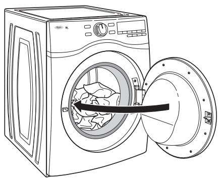 BAUKNECHT WED95HEXL - Load the dryer - 1