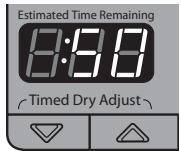 BAUKNECHT WED95HEXL - Adjusting drying time on Manual Cycles - 1