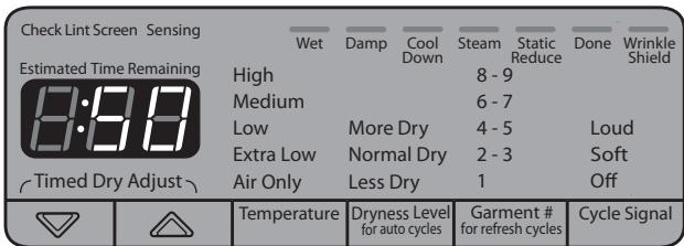 BAUKNECHT WED95HEXL - Adjust cycle settings, if desired - 1