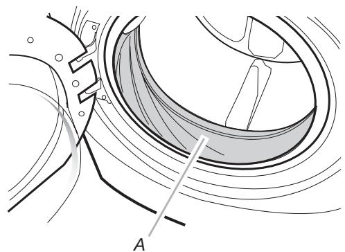 BAUKNECHT WFW9470WW - Cleaning the door seal - 1