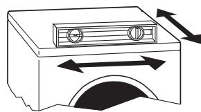 BAUKNECHT WFW9470WW - Level the Washer - 1
