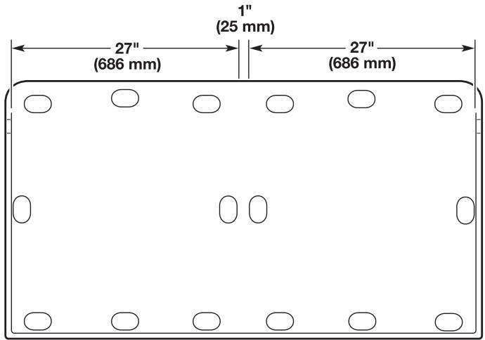 BAUKNECHT XW29000VJ - Dimensions de la surface de travail : - 2