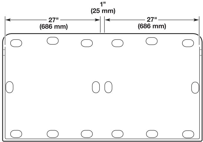 BAUKNECHT XW29000VJ - Dimensiones de las superficie de trabajo: - 2