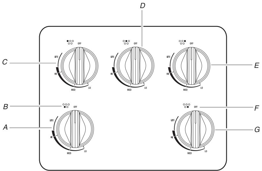 BAUKNECHT GLT3057 - Tableau de commande - 1