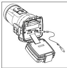 OREGON ATC9K - Chargement de la batterie via USB - 1