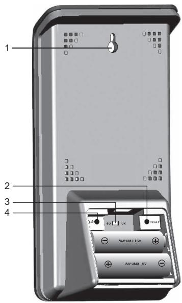 OREGON BAR808HG - Face arrière - 1