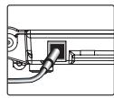 OREGON BG68 - Branchement de l'Adaptateur AC - 4