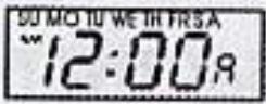OREGON C510 - ACTIVATION DU SIGNAL DES HEURES - 1