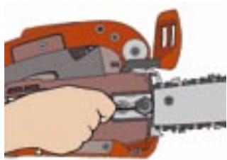 OREGON MICRO LITE - Tension correcte de la chaîne avec le guide Intenz™ - 1