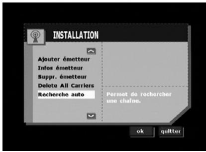 ALPINE TUE-T150DV - Utilisation des sous-menus - 2