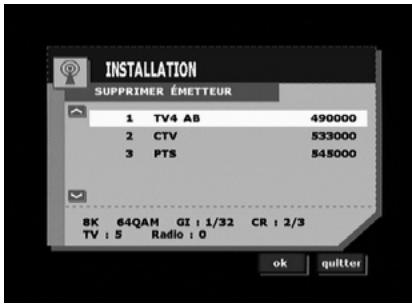 ALPINE TUE-T150DV - Utilisation des sous-menus - 7