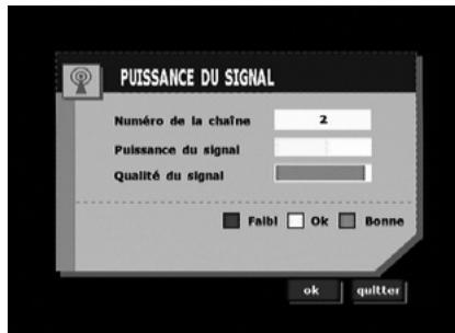 ALPINE TUE-T150DV - Puissance du signal - 1