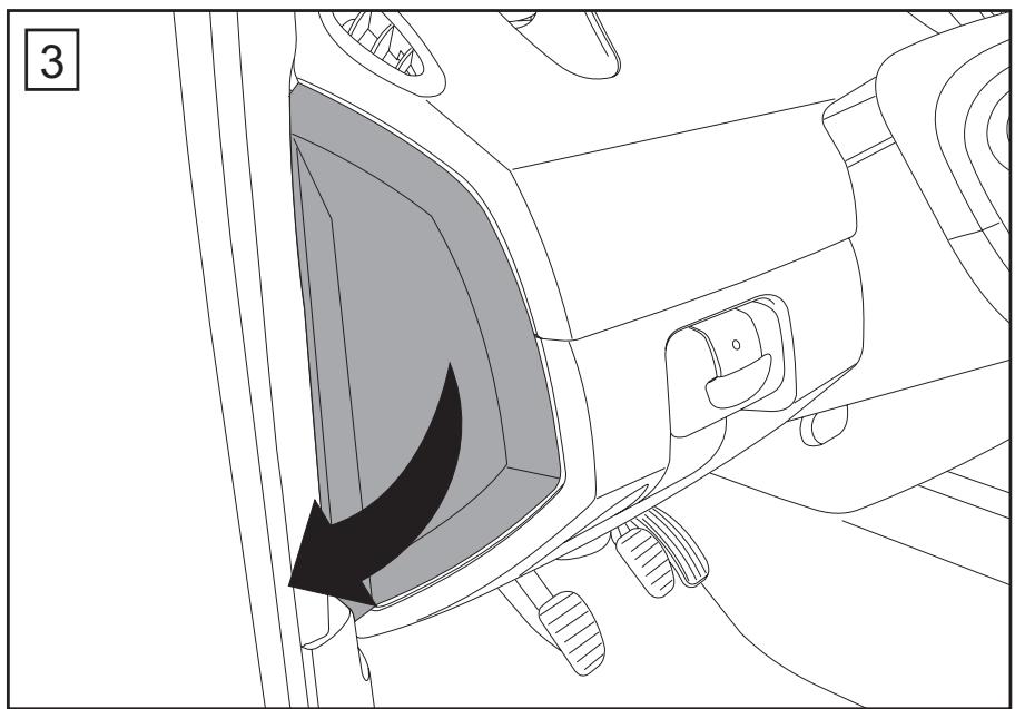 ALPINE RSE-K100SC - Kit d'assemblage pour écran de plafond - 3