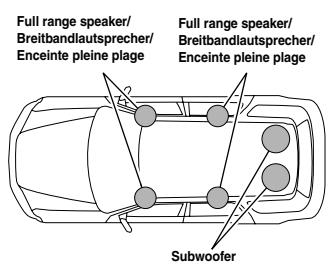 ALPINE PXA-H100 - X-OVER Switch/Schalter X-OVER/Commutateur X-OVER: FRONT/REAR/SUBW. - 1