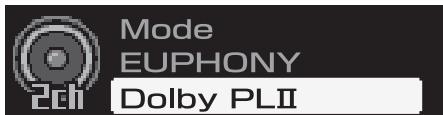ALPINE PXA-H800 - Utilisation de Dolby Pro Logic II (Dolby PLII) - 1