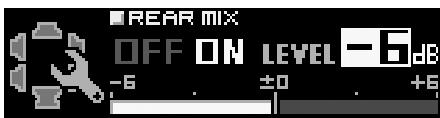 ALPINE PXA-H800 - Mixage des sons graves pour l'arrête (Rear Mix) - 2