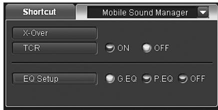 ALPINE PXA-H800 - Cliquez sur [G.EQ] dans le menu principal. - 1