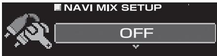 ALPINE PXA-H800 - Mixage du guide audio de navigation (Navi Mix Setup) - 1