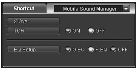 ALPINE PXA-H800 - Cliquez sur [P.EQ] dans le menu principal. - 1