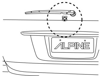 ALPINE HCE-C200R - Installation de l'interrupteur - 7