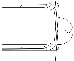 ALPINE HCE-C200R - Déserrez le support de laamera ③ et insérez en angle la vis de réglage. Choisissez l'angle de laamera, puis reserrez délicatement la vis dans l'angle. - 1