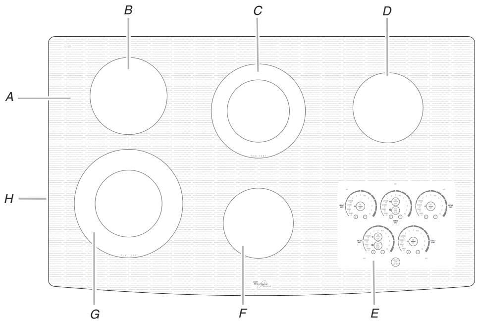 WHIRLPOOL GJC3034 - Cooktops - 1