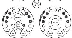 WHIRLPOOL GJC3034 - La table de cuisson comporte des témoins lumineux clignotants - 1