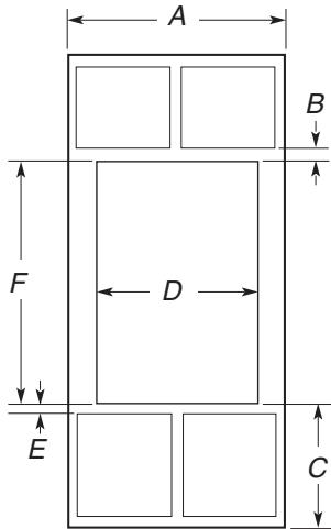 WHIRLPOOL GSC309PVS - Dimensions du placard - 1