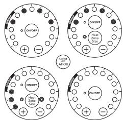 WHIRLPOOL RCC3024 - Cooktop has flashing lights - 1