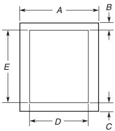 WHIRLPOOL GBD309PV - CABINET DIMENSIONS - 4