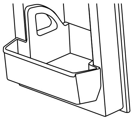 WHIRLPOOL WRF560SEYW - To remove and replace the condiment bins: - 1