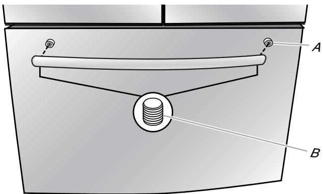 WHIRLPOOL WRF560SEYW - Install Drawer Handle - 1