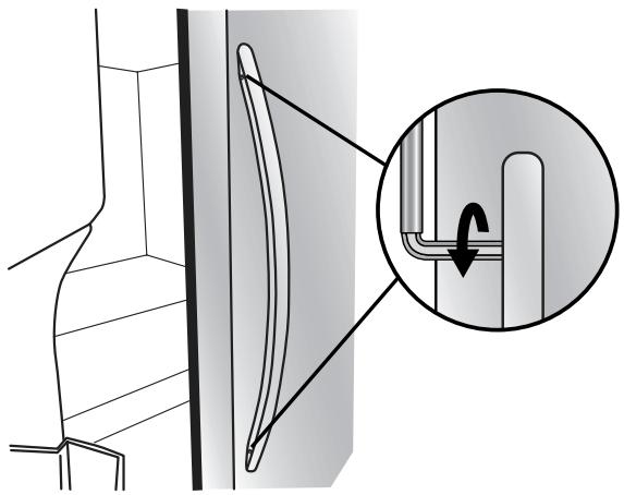 WHIRLPOOL WRF560SEYW - Install Door Handles - 2