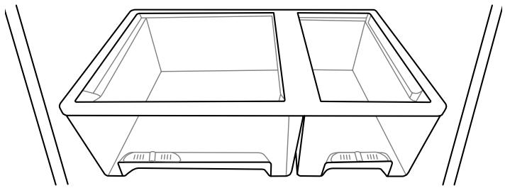 WHIRLPOOL WRF560SEYW - To remove and replace the crisper drawer: - 1