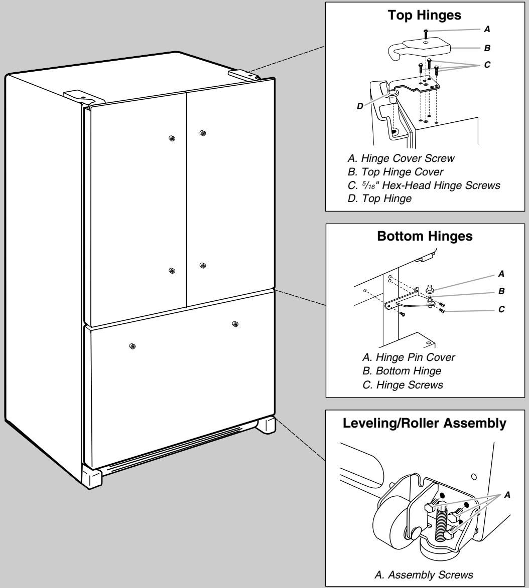 WHIRLPOOL WRF560SEYW - Electrical Shock Hazard - 1