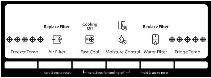 WHIRLPOOL WRF560SEYW - Control Panel - 1
