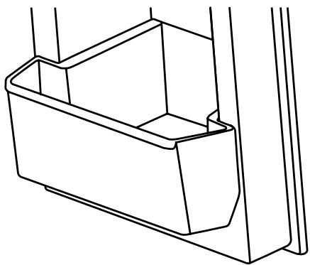 WHIRLPOOL WRF560SEYW - Retrait et réinstallation du balconnet mi-hauteur : - 1