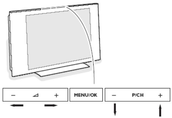 PHILIPS 20HF7462 - Botoes do Televisor - 1