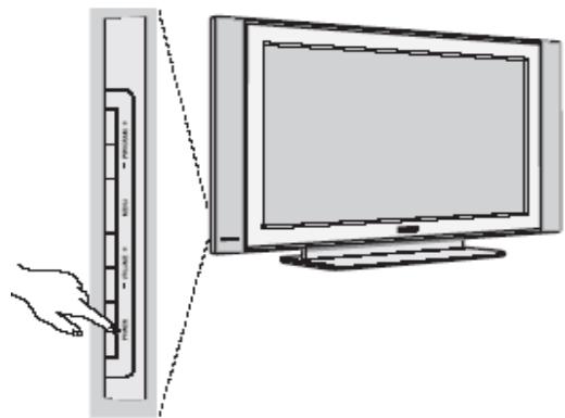 PHILIPS 26HF5473 - Las teclas de la parte superior de su televisor - 2