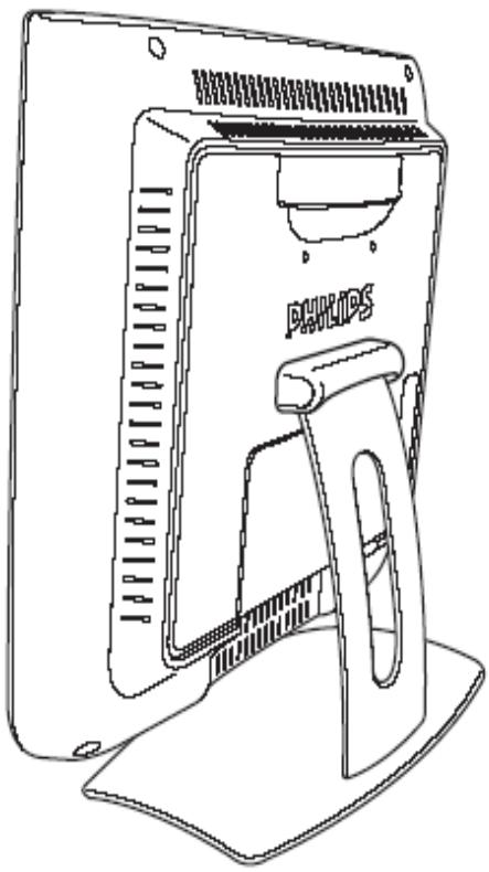 PHILIPS 26HF9472 - Mounting the Television Stand - 5